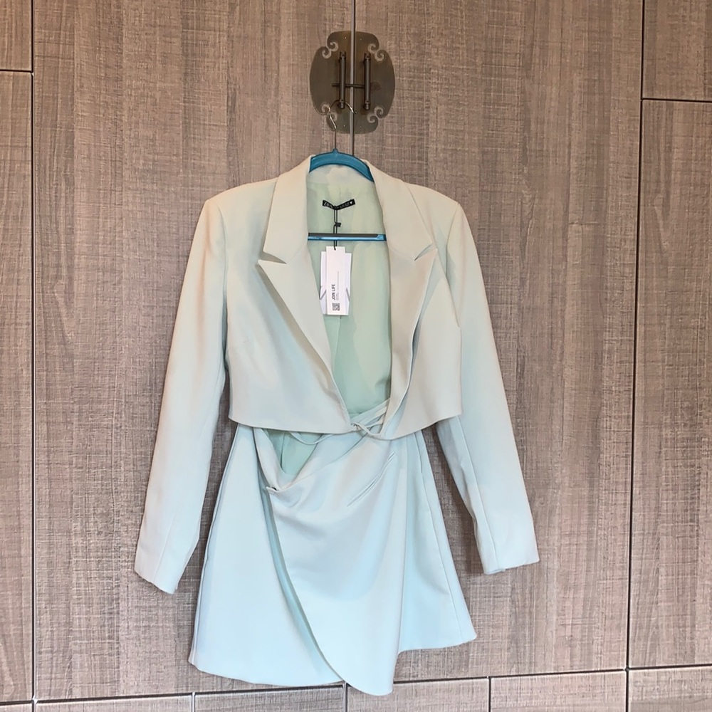 Zara Cut Out Blazer Dress‎